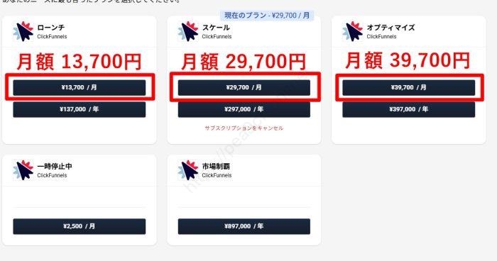 2026年3月最新：ClickFunnels vs SYSTEME.IO 料金比較